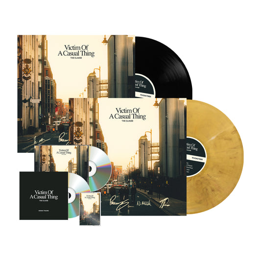 Signed Black Vinyl, Signed Gold Vinyl, CD, Cassette & Bonus CD Bundle