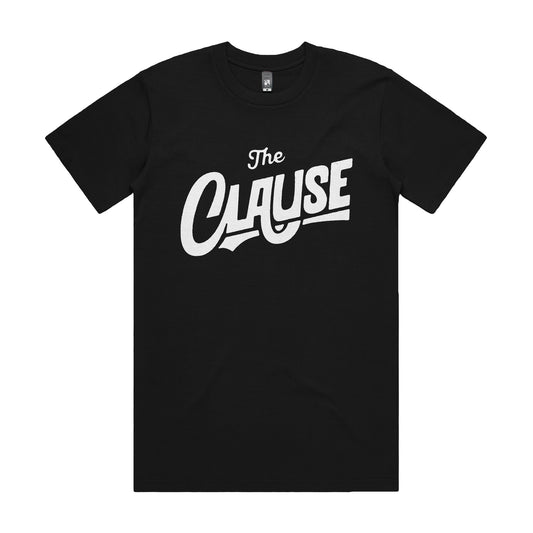 The Clause Black Logo Tee